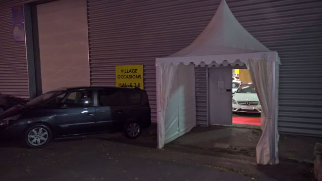 Location de tente pour sas d'accueil de 9m² à Rouen